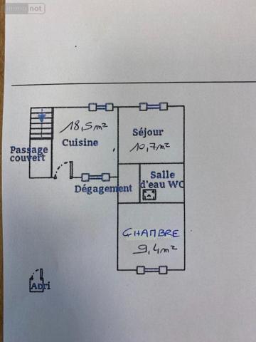 Maison de ville à vendre à Buzançais dans l'Indre (36500), ref : 1051672