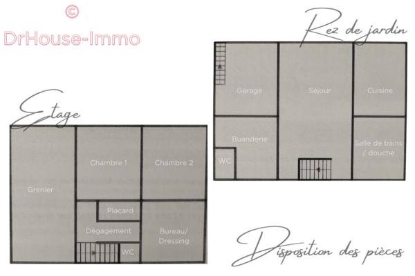 Maison à vendre 4 pièces de 133 m²