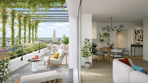 appartement 4 pièces à Joué-Lès-Tours