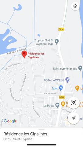 Petite villa T3 à Saint Cyprien