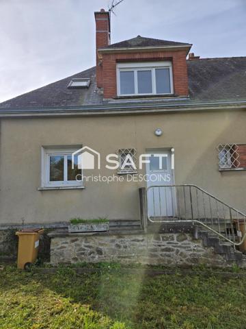 Maison mitoyenne 83 m² avec jardin – Mayenne