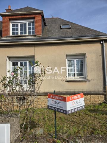 Maison mitoyenne 83 m² avec jardin – Mayenne