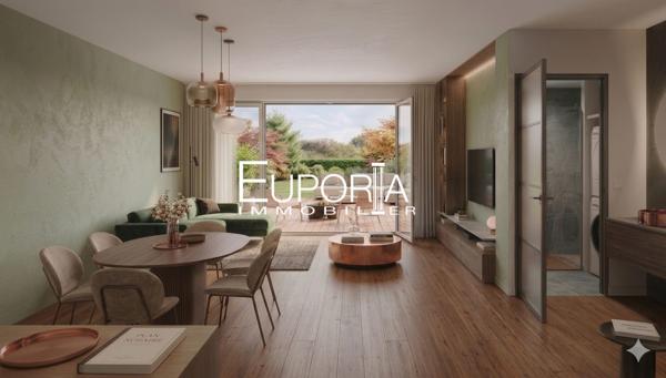 Sathonay-Camp – Appartement 2 pièces avec jardin – 49 m²