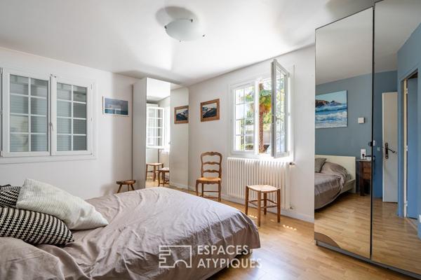 Maison familiale et sa piscine couverte face à l’Erdre à La Chapelle-sur-Erdre