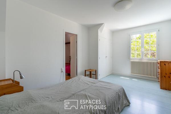Maison familiale et sa piscine couverte face à l’Erdre à La Chapelle-sur-Erdre