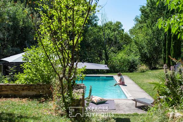 Maison de caractère rénovée avec piscine et jardin paysager à proximité d’ALBI