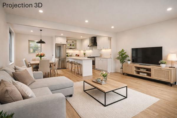 Appartement Type 3 entièrement refait à neuf