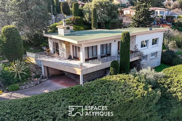 Élégance moderniste d’une maison d’architecte de 1965