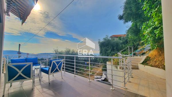 NICE PESSICART  à vendre une Villa 5 pièces - Vue Mer