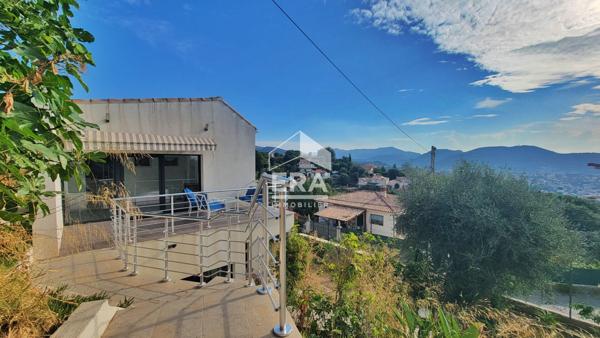 NICE PESSICART  à vendre une Villa 5 pièces - Vue Mer