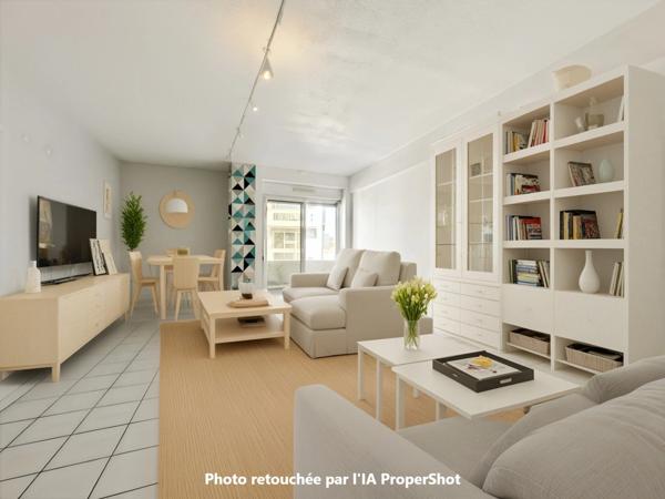 Exclusivité ! AGEN, proche lycée Palissy, agréable appartement T2 en duplex de 59 m² avec balcon et place de parking couverte.