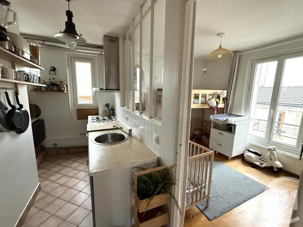 Appartement F3 à vendre  3 pièces - 55,57 m2 MONTREUIL - 93