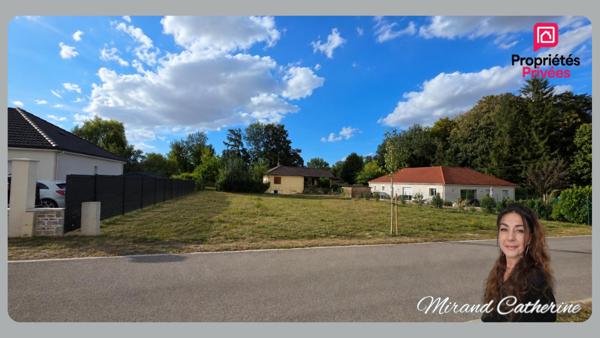Terrain à bâtir de 804 m2 déjà viabilisé - Charmont-sous-Barbuise