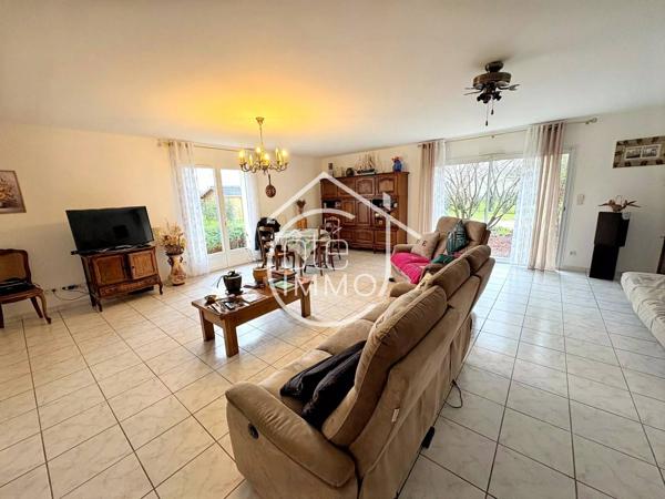 LA FORCE : Maison de plain-pied 4 pièces de 113m² avec jardin
