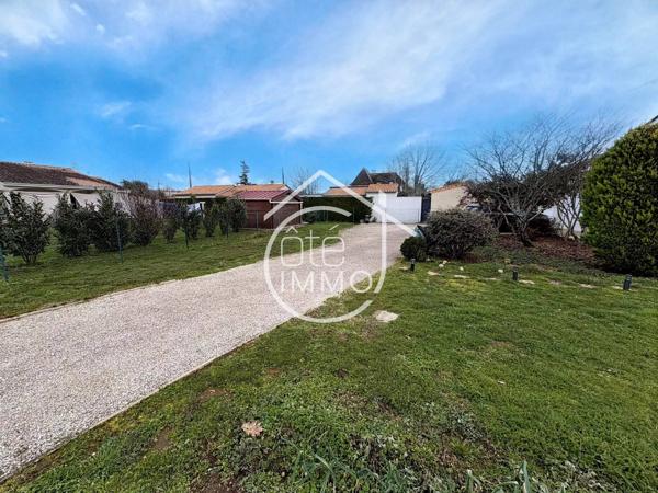 LA FORCE : Maison de plain-pied 4 pièces de 113m² avec jardin