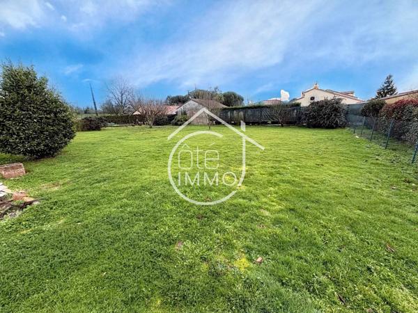 LA FORCE : Maison de plain-pied 4 pièces de 113m² avec jardin