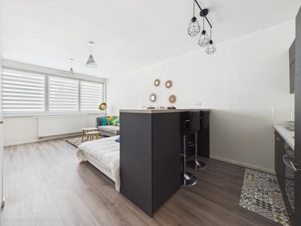 Strasbourg Centre – T1 de 37 m² rénové, DPE C, faibles charges
