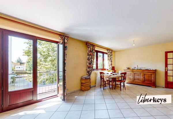 Appartement 4 pièces traversant – 99 m² – Laxou – Garage – Cave – Grenier – Ascenseur