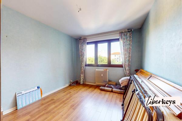 Appartement 4 pièces traversant – 99 m² – Laxou – Garage – Cave – Grenier – Ascenseur