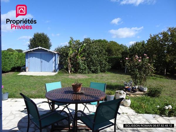 Maison de plain-pied - 93m2 - 3 chambres - lumineuse avec jardin