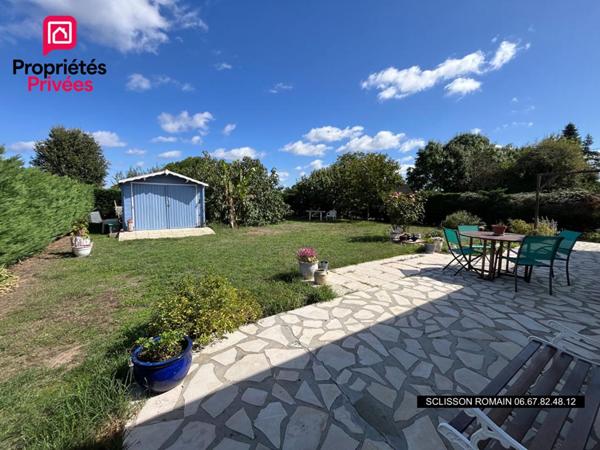Maison de plain-pied - 93m2 - 3 chambres - lumineuse avec jardin