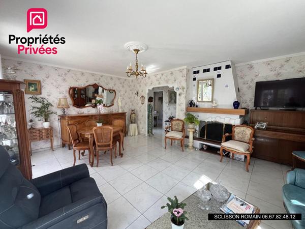 Maison de plain-pied - 93m2 - 3 chambres - lumineuse avec jardin