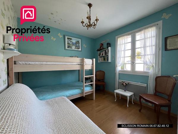 Maison de plain-pied - 93m2 - 3 chambres - lumineuse avec jardin