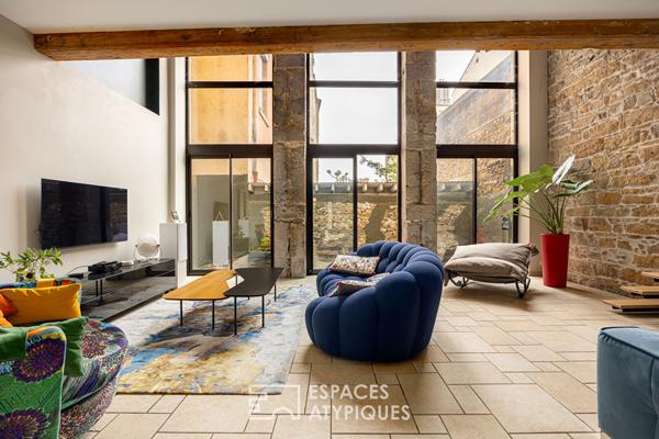 Loft avec terrasse en plein coeur des Pentes de la Croix-Rousse