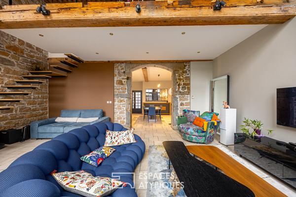 Loft avec terrasse en plein coeur des Pentes de la Croix-Rousse