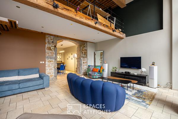 Loft avec terrasse en plein coeur des Pentes de la Croix-Rousse