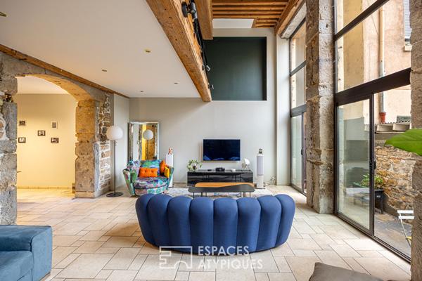 Loft avec terrasse en plein coeur des Pentes de la Croix-Rousse