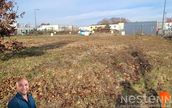 Terrain viabilisé à vendre au Mans ? 288 m² proche gare et commodités