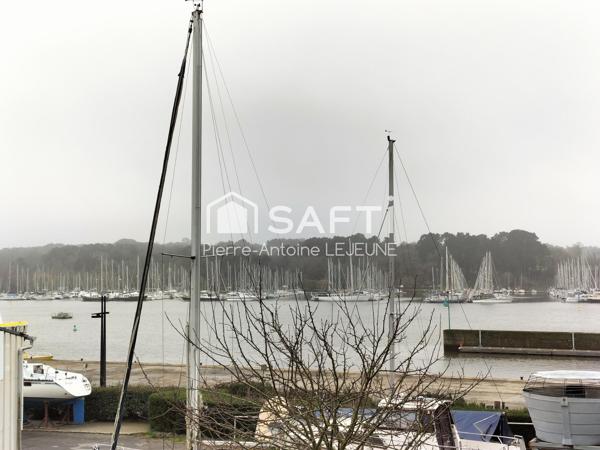Studio meublé avec vue sur le port d'Arzal