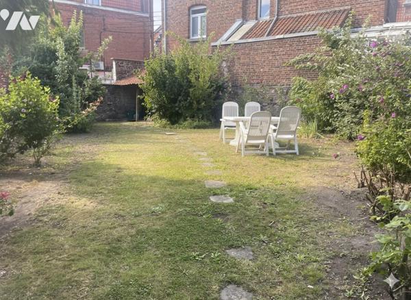 Maison bourgeoise 1920 au cœur historique de Béthune, 180 m² et jardin