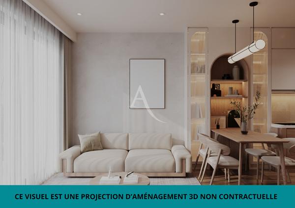Appartement Chessy T3 58 m2