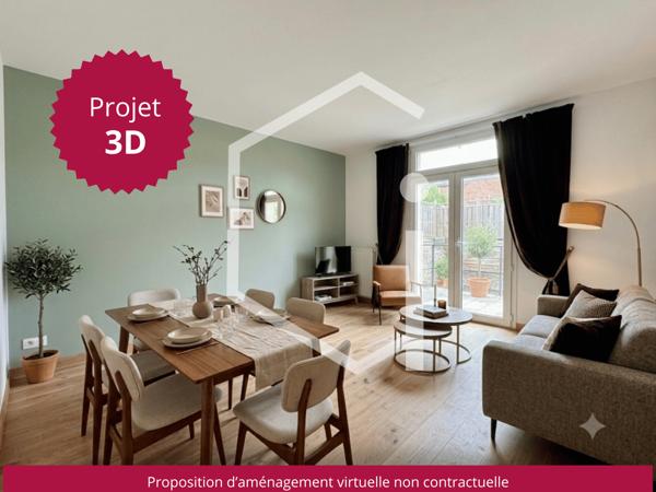Maison 3 chambres proche des commodités