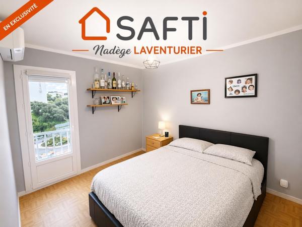 Appartement T3 lumineux avec terrasse et vue mer