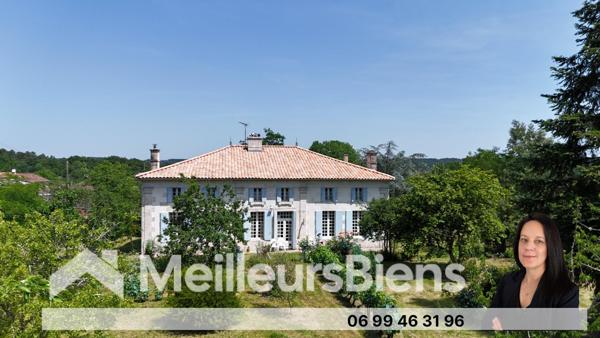 Maison de maîtreà la campagne avec gîte, jardin et piscine