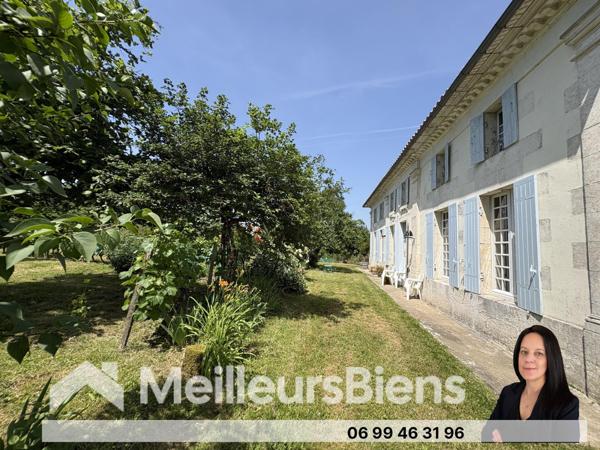Maison de maîtreà la campagne avec gîte, jardin et piscine