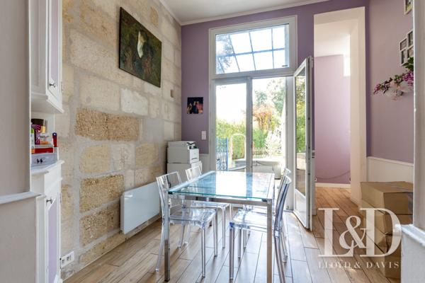 Bordeaux Saint Seurin - Appartement avec jardin de 400m2 et dépendance