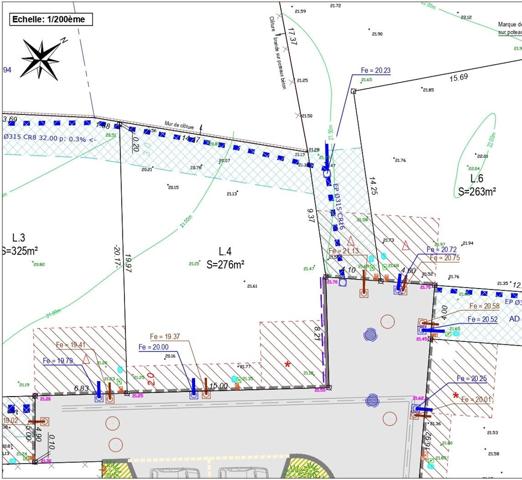 Terrain Brem Sur Mer 276 m2