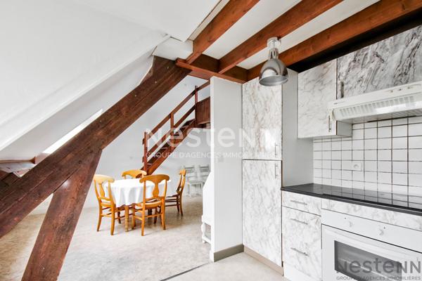 APPARTEMENT DUPLEX DERNIER ETAGE SAINT BRIEUC CENTRE