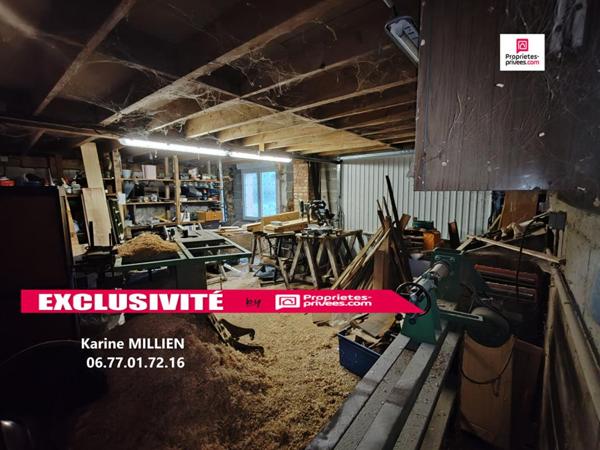 MUZY 27650 Grange à Rénover - Terrain - 46000  HAI