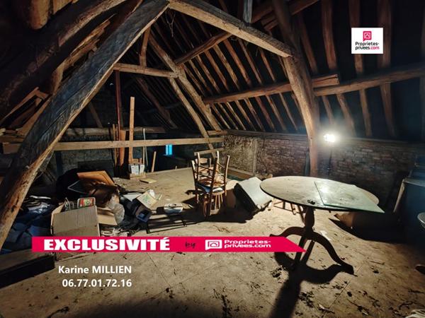 MUZY 27650 Grange à Rénover - Terrain - 46000  HAI