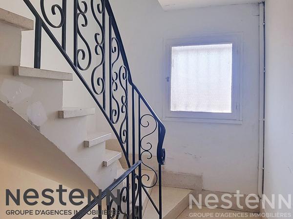 Appartement à vendre au centre de  Saujon 3  chambres, place de parking