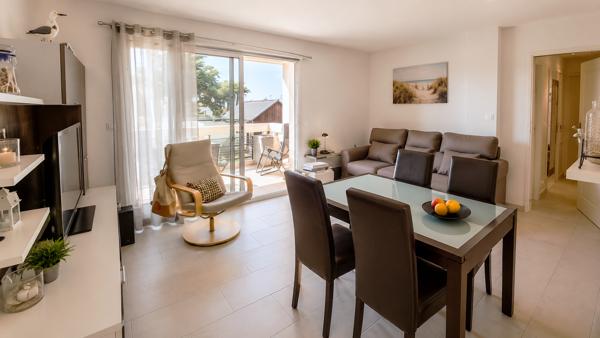 Appartement 3 pièces – 55 m² environ à Le Croisic (ref : 74343P)