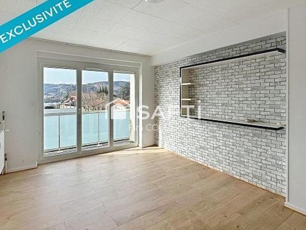 Appartement 4 pièces lumineux avec vue dégagée – Saint-Vallier 26!!