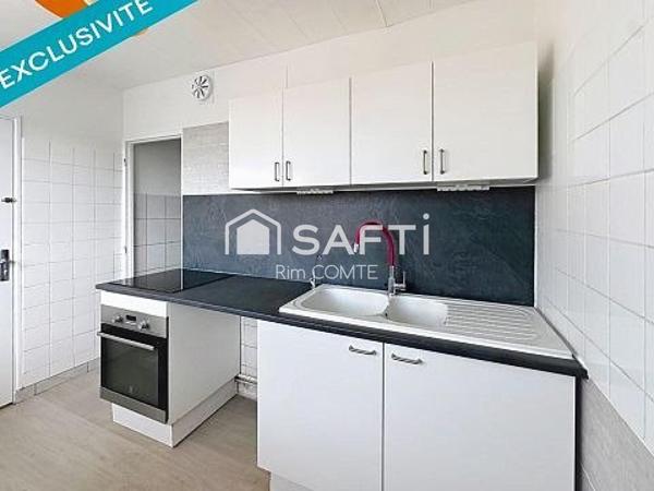 Appartement 4 pièces lumineux avec vue dégagée – Saint-Vallier 26!!