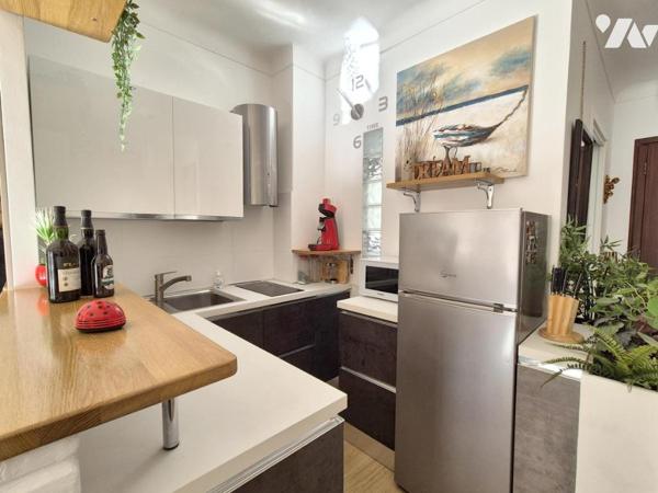 Andrioli / Promenade des Anglais - Un 3 Pièces rénové avec balcon et aperçu mer !