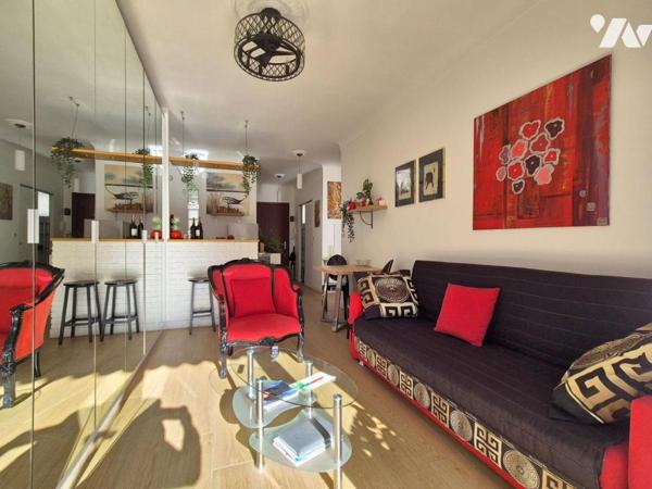 Andrioli / Promenade des Anglais - Un 3 Pièces rénové avec balcon et aperçu mer !